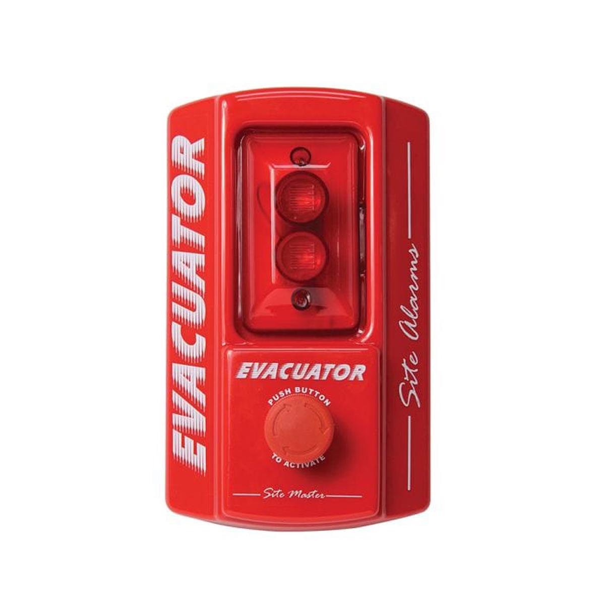 Zeta Evacuator Site Master Alarm with Push Button Activation - FMCEVASMPB