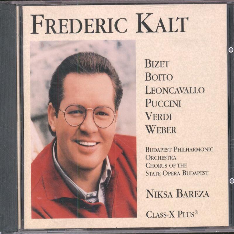 Frederic Kalt - Tenor - Cd