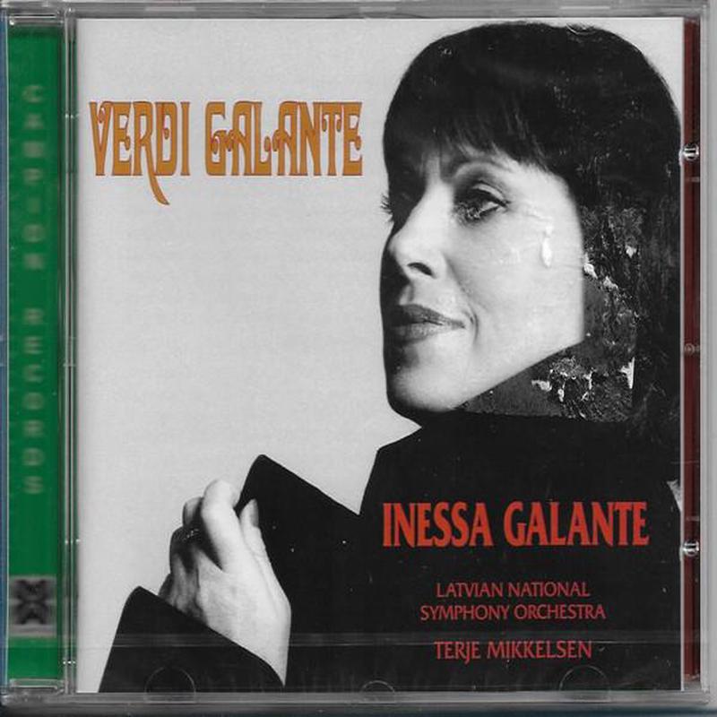 Inese Galante, Latvian National Symphony Orchestra, Terje Mikkelsen - Verdi Galante, Arias From Verdi's Late Works - Cd