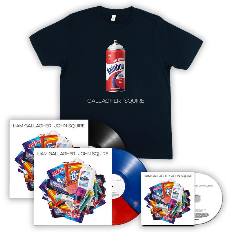 Just Another Rainbow Navy T-Shirt + Choice Of Album