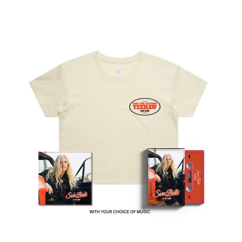 'In The Neon' Crop Tee & Album Bundle
