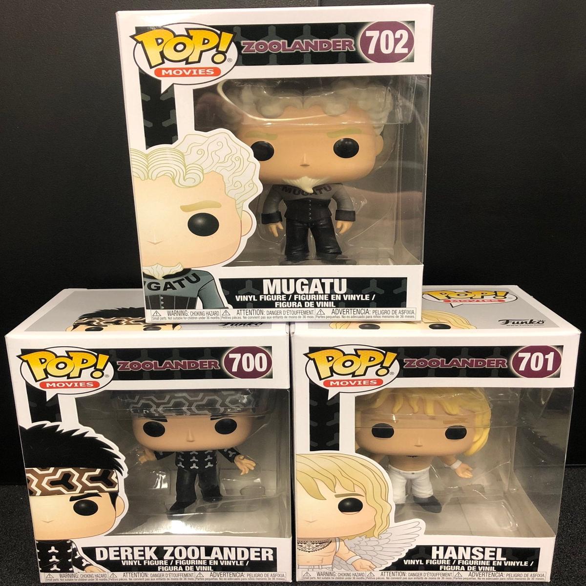 Zoolander - Bundle 3 Pop! Vinyl