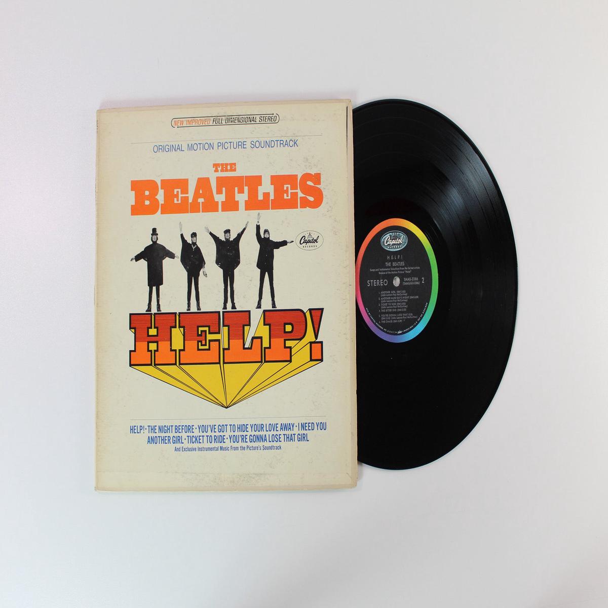 The Beatles - HELP on Capitol Records